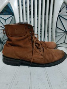 Louis stitch orignal Brown Leather Boots