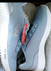 Campus Women Blue Mesh Running Shoes