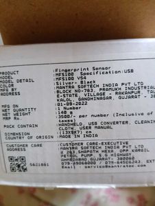 MFS100  Finger Print Sensor