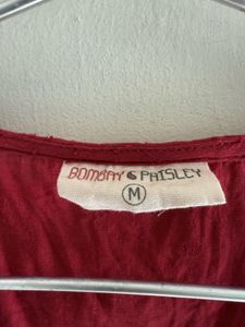 Cotton Red Top