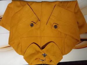 Chic Mustard Peacoat