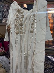 Elegant Embroidered Kurta Set