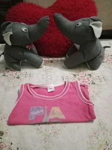Pink Paris Tank Top