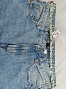 H&amp;M Blue straight fit Jeans