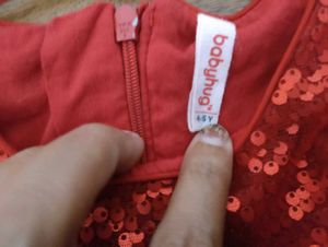 Babyhug Brand Frock For 4-5yrs