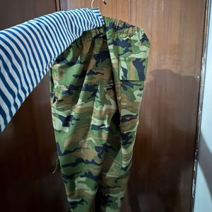 Camo Print Pants