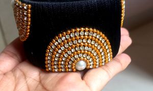 Silk Thread Black Kada