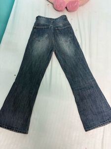 Flared Denim Jeans