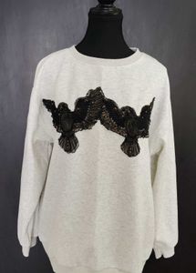 Bird Applique Sweatshirt
