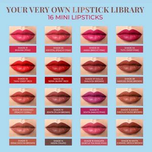 Just Herbs 16 Micro Mini Lipstick Set