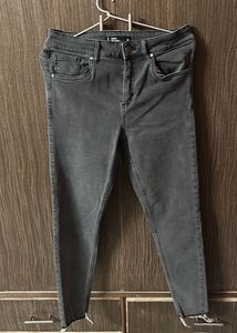 Gray Denim Jeans