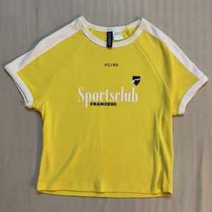 Yellow Sportsclub Tee