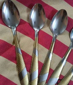 Brand New Spoons Golden Print