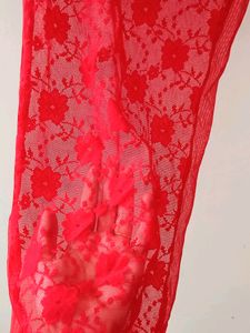 Lace Red Body Suit