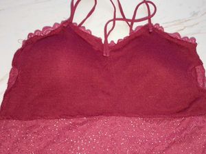 Red Lace Bralette