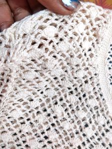 Never Wear Beautiful Front Open Shrug, Wooven