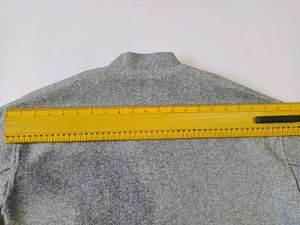 ZARA Gray Oversized Bomber Jacket | Size L XL