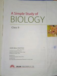 Class 9 Science Biology By Srijan. Veer Bala Rastogi (Ncert)cbse