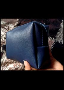 Leather Pouch for Storing Accessories
