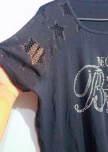 PRICE DROP Alert 300 FROM 999 Party Wear TOP . Plus Dize Bust Size =44-48