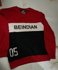 Trendy Sweat Shirt With Strechable