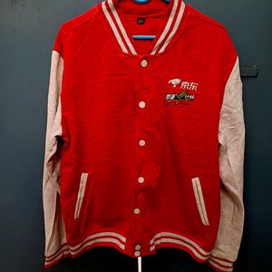 💥Red Varsity Jacket