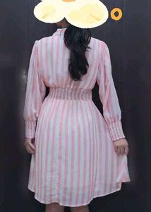 Striped Formal Dress