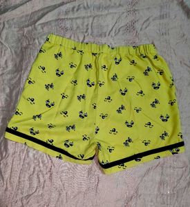 Cute Yellow Shorts