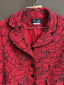 Vivante Red Floral Jacket