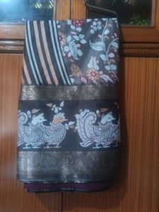 Mauve Colour Saree Formal Use
