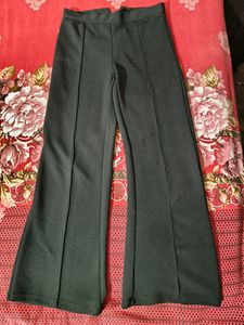 Tokyo Talkies Black Flared Trouser