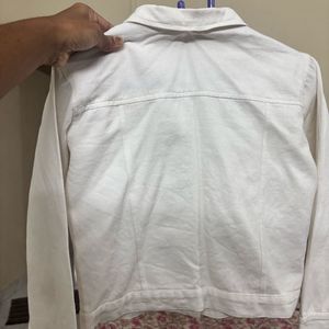 White Denim Jacket