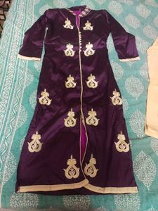 Purple 💜 Kurta Pant Set