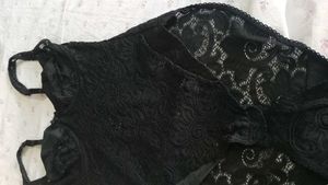 Black Lace Bodysuit