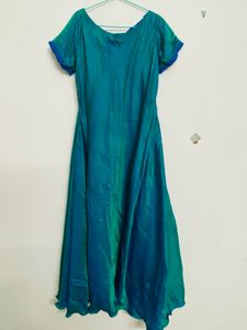 Vintage Blue Maxi Dress