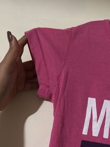 Pink Graphic Tee