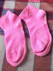 Pink Ankle Socks