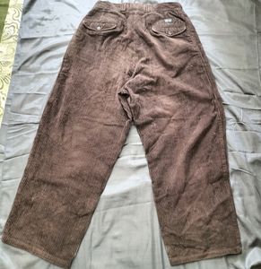 Coffee Brown Cotrise Jeans
