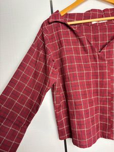 Checkered Blouse