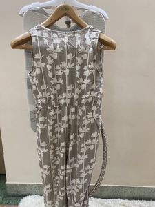 Beige Jumpsuit