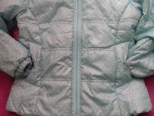 Cute Polka Dot Puffer Jacket
