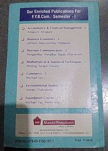 F.Y.B.Com Semester - 1