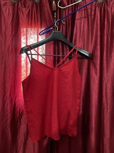 Red Casual Top ❤️
