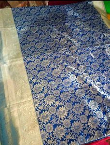 Blue Festival Saree