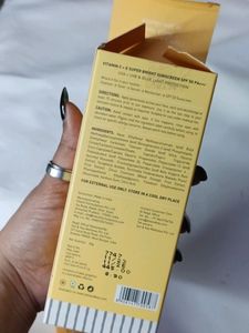 Vitamin C+E Super Bright Sunscreen