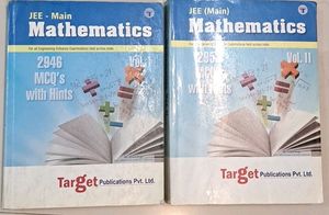 Target IIT JEE Main Mathematics Set Of 2 Books