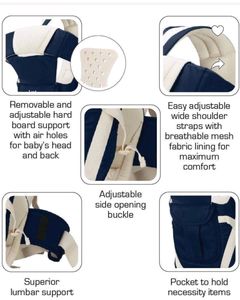 Baby Carrier Bag Weight Support 15 Kg