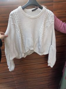 Cozy Knit Cropped Sweater