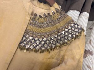 Embroidered tara work  Party gown