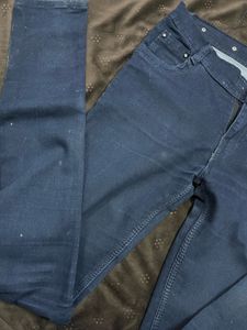 Dark Blue Denim Jeans